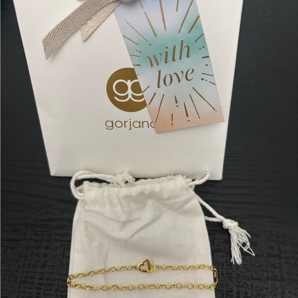 Gorjana Gold Parker Heart Bracelet